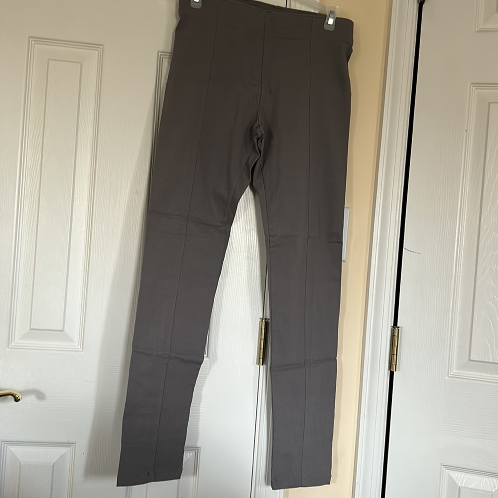 Grey Skinny Dress Pants